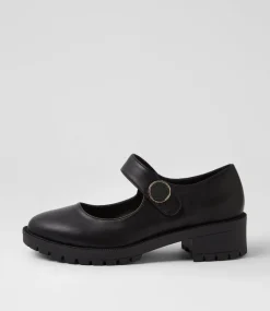 Women I LOVE BILLY Heels-Iredele Black Heels