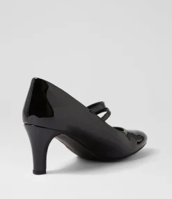 Women I LOVE BILLY Heels-Isola W Black Patent Pu Heels