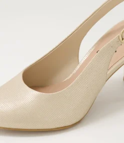 Women I LOVE BILLY Heels-Itsumi W Il Platinum Lizard Heels