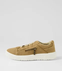 Women I LOVE BILLY Sneakers-Ivanna Sand Recycled Canvas Sneakers
