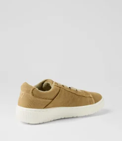 Women I LOVE BILLY Sneakers-Ivanna Sand Recycled Canvas Sneakers