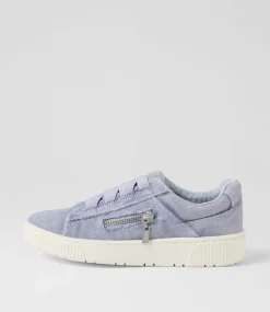 Women I LOVE BILLY Sneakers-Ivanna Sky Blue Recycled Canvas Sneakers