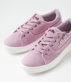 Women I LOVE BILLY Sneakers-Izzar Lavender Canvas Sneakers