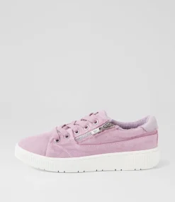 Women I LOVE BILLY Sneakers-Izzar Lavender Canvas Sneakers