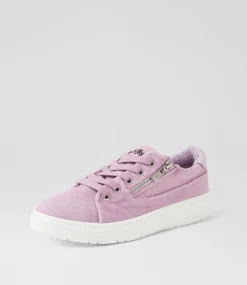 Women I LOVE BILLY Sneakers-Izzar Lavender Canvas Sneakers