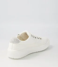 Women I LOVE BILLY Sneakers-Izzar White Recycled Canvas Sneakers