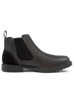 C88 by COLORADO Boots|Casuals-James Black Ankle Boots
