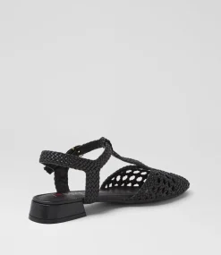 Women I LOVE BILLY Flats-Jartello Black Flat Shoes