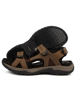 COLORADO Casuals|Sandals-JAVELIN BROWN OIL NUBUCK