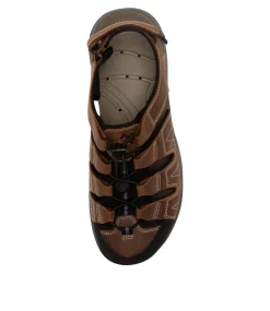 COLORADO Casuals|Sandals-JAWS BROWN