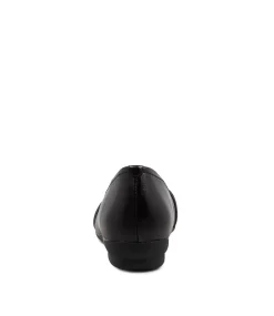 Women SUPERSOFT Comfort|Wedges-Jayde3 Black Leather Ballet Flats
