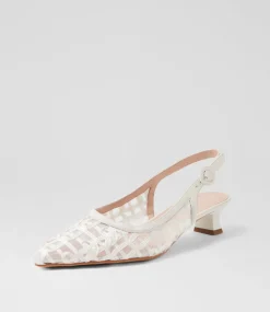 Women DIANA FERRARI Heels-Jaylyn Pearl Braid Leather Heels