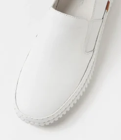 Women DIANA FERRARI Sneakers-Jemax White Leather Sneakers