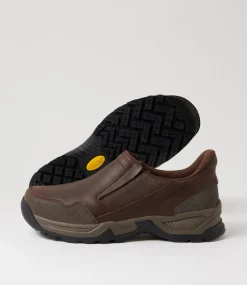 COLORADO Casuals-Joao Brown Tumble Leather Flat Shoes