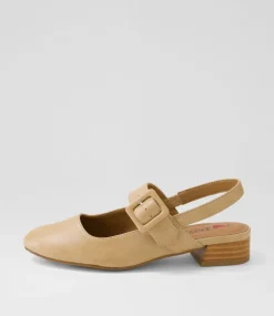 Women I LOVE BILLY Flats-Jolamber Latte Heels