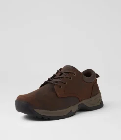 COLORADO Casuals-Josh Aztec Crazyhorse Leather Lace Up Shoes