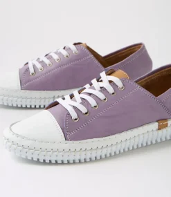 Women DIANA FERRARI Sneakers-Jossey Lavender Leather Sneakers