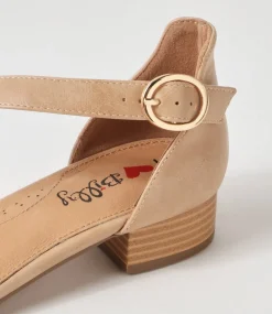 Women I LOVE BILLY Flats-Julich Natural Synthetic Raffia Heels