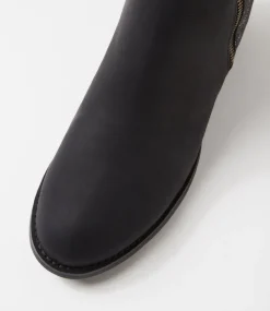 Women I LOVE BILLY Boots-Justean Black Splash Multi Ankle Boots