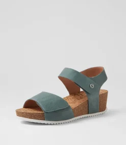 Women SUPERSOFT Comfort|Heels-Kalisie Denim Leather Sandals