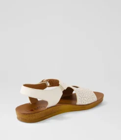 Women I LOVE BILLY Flats-Kandall Almond Sandals