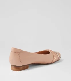 Women SUPERSOFT Comfort|Flats-Katte Dark Nude Mix Ballet Flats