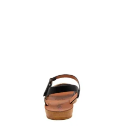 Women I LOVE BILLY Flats|Sandals-KELIA-IL BLACK MIX