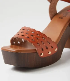 Women I LOVE BILLY Heels|Sandals-Kelton Tan Sandals