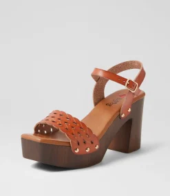 Women I LOVE BILLY Heels|Sandals-Kelton Tan Sandals