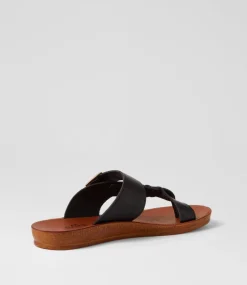 Women I LOVE BILLY Flats|Sandals-KESSICA IL BLACK SMOOTH