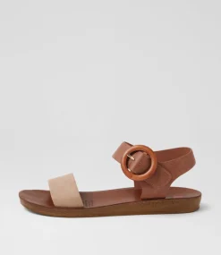 Women I LOVE BILLY Flats|Sandals-Killzine Sand Tan Sandals