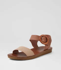 Women I LOVE BILLY Flats|Sandals-Killzine Sand Tan Sandals
