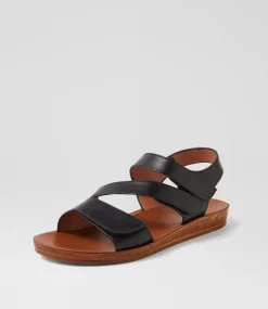 Women I LOVE BILLY Flats|Sandals-Killzy Black Sandals