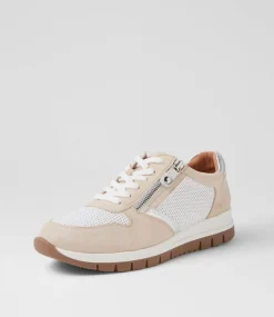Women SUPERSOFT Comfort|Sneakers-Kime Off White Multi Sneakers