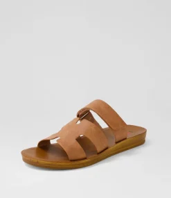 Women I LOVE BILLY Flats|Sandals-Kistali Tan Sandals