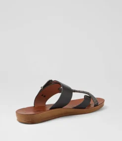 Women I LOVE BILLY Slides|Flats-Kitoxes Black Slides