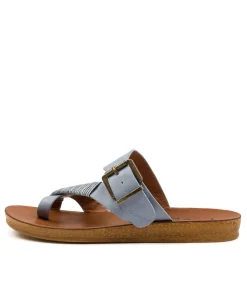 Women I LOVE BILLY Slides|Flats-KITOXES DENIM MIX