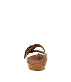 Women I LOVE BILLY Slides|Flats-KITOXES TAUPE MIX