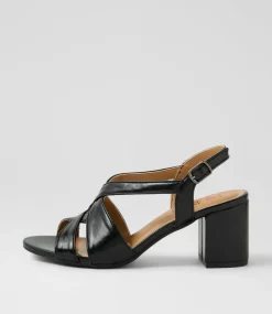 Women I LOVE BILLY Heels|Sandals-Kitte Black Sandals