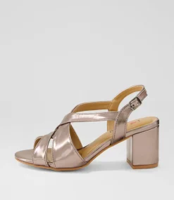 Women I LOVE BILLY Heels|Sandals-Kitte Pewter Sandals