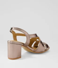 Women I LOVE BILLY Heels|Sandals-Kitte Pewter Sandals