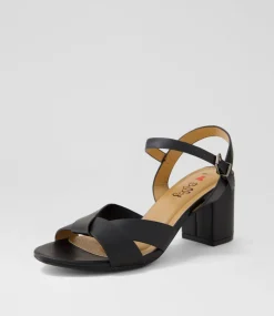 Women I LOVE BILLY Heels|Sandals-Kora2 Black Sandals
