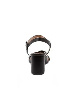 Women I LOVE BILLY Heels|Sandals-KORA BLACK SMOOTH