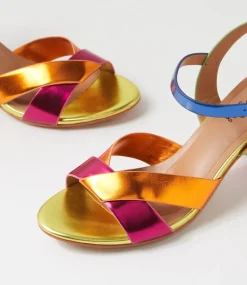 Women I LOVE BILLY Heels|Sandals-Kora2 Bright Metallic Sandals