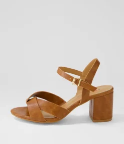 Women I LOVE BILLY Heels|Sandals-Kora Tan Sandals