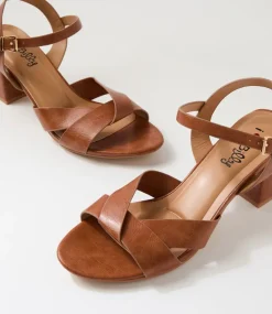 Women I LOVE BILLY Heels|Sandals-Kora2 Tan Sandals