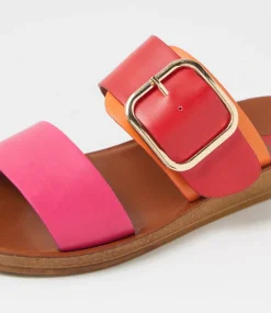 Women I LOVE BILLY Flats|Sandals-Koriemus Bright Multi Sandals