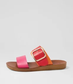 Women I LOVE BILLY Flats|Sandals-Koriemus Bright Multi Sandals