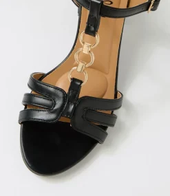 Women I LOVE BILLY Heels|Sandals-Korzon Black Sandals