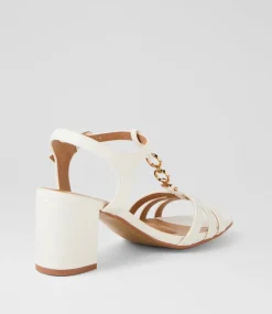 Women I LOVE BILLY Heels|Sandals-Korzon White Sandals
